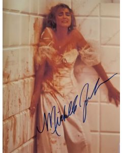 MIchelle Johnson WAXWORK signed 8x10 # G03