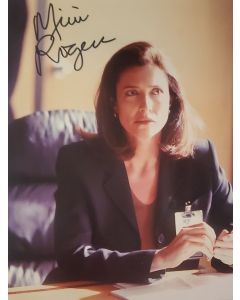 Mimi Rogers X-FILES signed 8x10 # G02