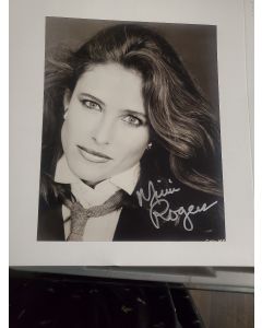 Mimi Rogers GUNG HO signed 8x10 # G19