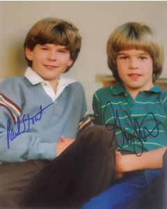 Paul Stout and Greg Morton SCARECROW AND MRS. KING signed by both 8x10 # G02