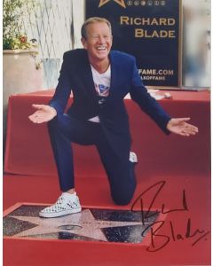Richard Blade HOLLYWOOD WALK OF FAME signed 8x10 # G02
