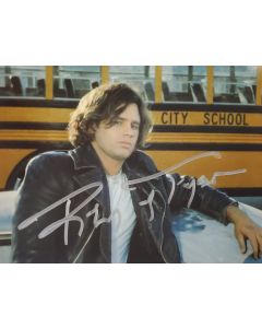 Richard Tyson THREE O'CLOCK HIGH signed 8x10 # G03