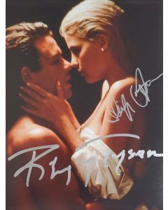 Sherilyn Fenn Richard Tyson duo TWO MOON JUNCTION 8x10 signed by both!! # G03