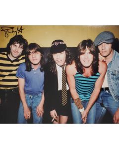 Simon Wright AC/DC 8x10 Signed #3