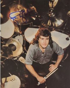 Simon Wright AC/DC signed 8x10 # G04