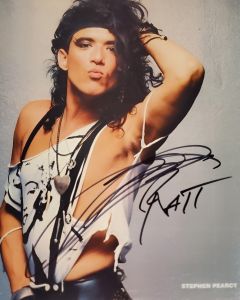Stephen Pearcy RATT signed 8x10 # G02