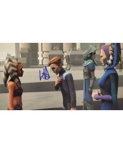 Whit Hertford CLONE WARS signed 8x10 # G01