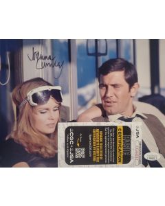 Joanna Lumley signed 8x10 ON HER MAJESTY'S SECRET SERVICE W/JSA COA # G01