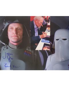Julian Glover signed 8x10 THE EMPIRE STRIKES BACK  # G01