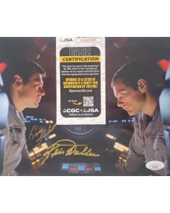 Keir Dullea & Gary Lockwood signed 8x10 2001 A SPACE ODYSSEY with JSA COA # G01
