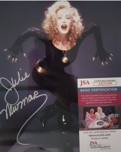 Julie Newmar BATMAN, MONSTER SQUAD with JSA signed 8x10 # G06