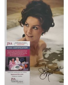 Julie Newmar BATMAN, MONSTER SQUAD with JSA signed 8x10 # G07