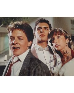 Sachi Parker signed 8x10 BACK TO THE FUTURE # G04