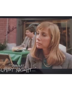 Sachi Parker ABOUT LAST NIGHT signed 8x10 # G05