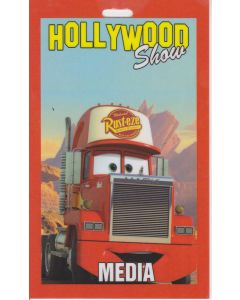 Limited Edition Hollywood Show Media Pass Cars