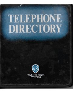 Warner Bros Studio Telephone Directory