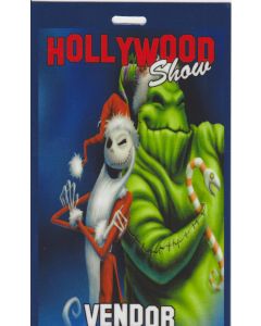 Limited Edition Hollywood Show Vendor Pass Nightmare Before Christmas