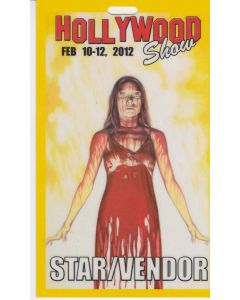 Limited Edition Hollywood Show Star/Vendor Pass Carrie