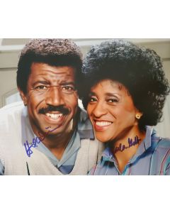 Marla Gibbs & Hal Williams 227 SITCOM Signed 8X10