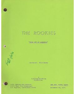 The Rookies "From Out of Darkness" Original Script
