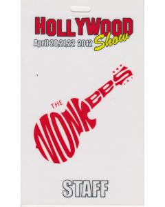 Limited Edition Hollywood Show Staff Pass Monkees