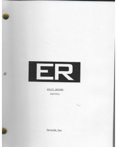 ER"Split Second" episode 2, Deezer D's personal Original Script