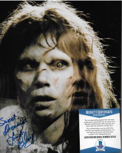 Linda Blair The Exorcist 8X10 w/Beckett COA #3