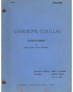 Garrison's Gorillas "48 Hours to Doomsday" Original Script