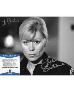 Leslie Easterbrook Police Academy 8X10 w/ Beckett COA (Signature personalized to Paul)