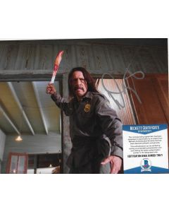 Danny Trejo Machete 8X10 w/Beckett COA
