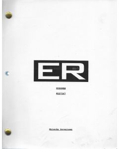 ER "Bygones" episode 17, Deezer D's personal Original Script