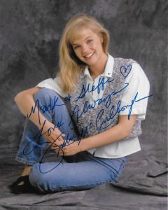 Julie McCullough 8X10 (Signature personalized to Mark & Steffi)