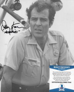 Jeffrey Kramer Jaws 8X10 w/Beckett COA