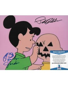 Pamelyn Ferdin Peter Robbins Charlie Brown Peanuts 8X10 w/Beckett COA