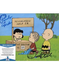 Pamelyn Ferdin Peter Robbins Charlie Brown Peanuts 8X10 w/Beckett COA #2