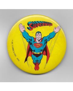 Superman original "DC Comics 1976 " button