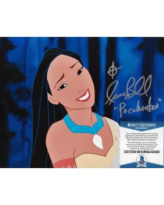 Irene Bedard Disney Pocahontas Original Autographed 8X10 Photo #27 BECKETT/COA