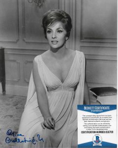 Gina Lollobrigida with Beckett COA #21