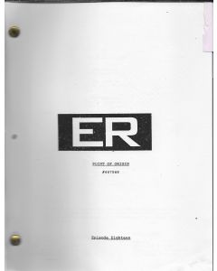 ER"Point of Origin" episode 18, Deezer D's personal Original Script