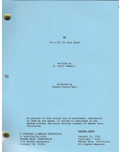 ER"It's All in Your Head" Rev (blue), Deezer D's personal Original Script second draft
