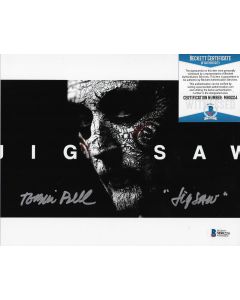 Tobin Bell Saw 8X10 w/Beckett COA #2