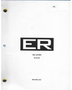 ER"The Lottery" episode 6, Deezer D's personal Original Script