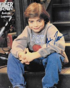 Andrew Lawrence Original Autographed 8X10 photo #3