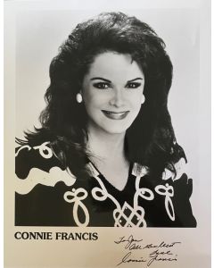Connie Francis Original Autographed 8x10 photo (To: Jan) #2