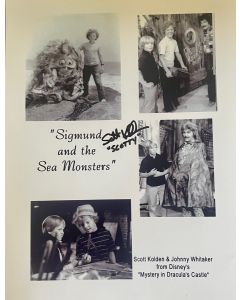 Scott Kolden Sigmund and The Sea Monster Original Autographed 8X10 Photo