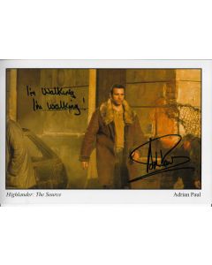 Adrian Paul Highlander 8.5X11 #25