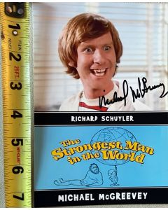 Michael McGreevey THE STRONGEST MAN IN THE WORLD Original Signed 5x7 Photo #2