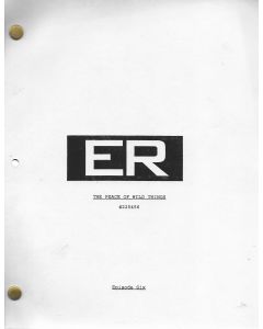 ER "The Peace of Wild Things" episode 6, Deezer D's personal Original Script