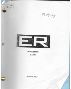 ER "Shifts Happen" episode 4, Deezer D's personal Original Script 