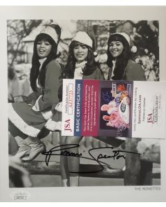 Ronnie Spector THE RONETTES with JSA signed 8x10 # G01
